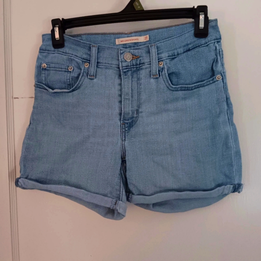 # Absolute Last Markdown#                   Ladies Levis Mid Length Shorts